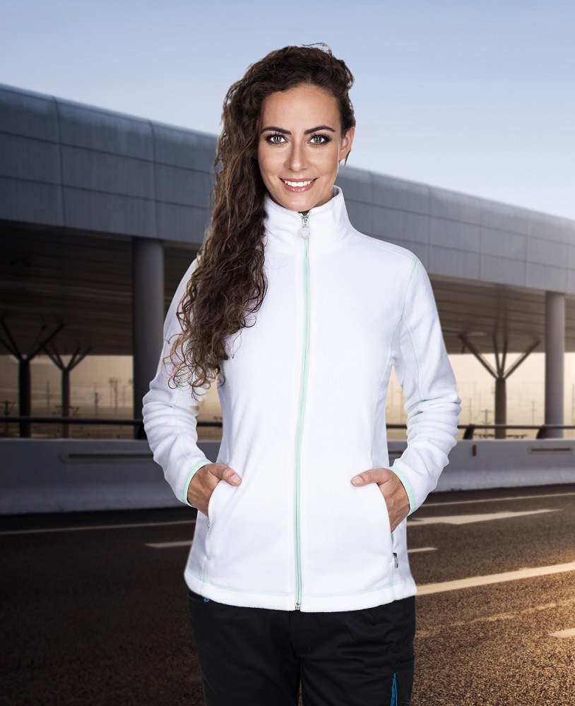Ardon.cz Dámská mikina fleece ARDON FLORET bílá bílá 2XL